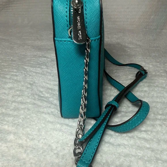 Michael Kors Vibrant Teal Crossbody Bag - Picture 5 of 7